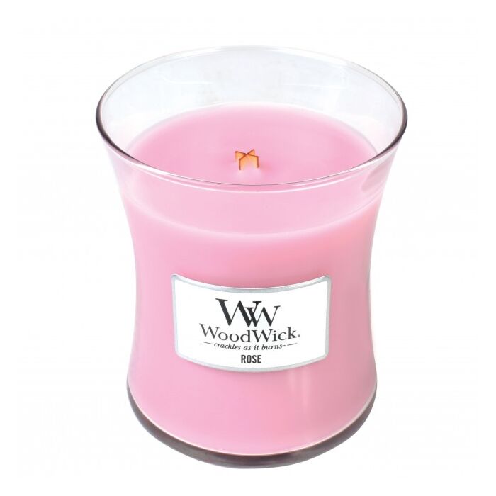 WoodWick® Medium Candle - Rose-1